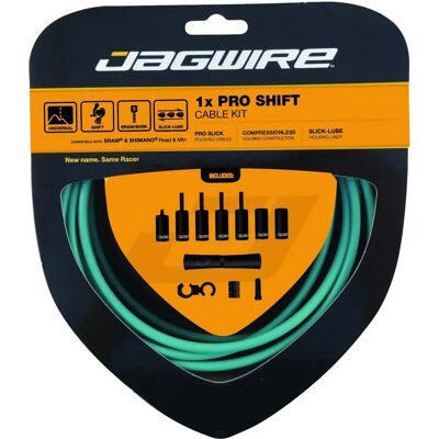 Jagwire Bianchi Celeste Pro 1x Versnellingskit - Kabels Jagwire Bianchi Celeste Pro 1x Versnellingskit - Kabels