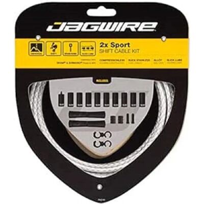 JAGWIRE 2X Sport Shift Kit - Cykelväxlar JAGWIRE 2X Sport Shift Kit - Cykelväxlar
