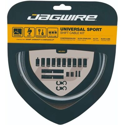 Kit de câbles JAGWIRE 2X Sport TU pour vélo Kit de câbles JAGWIRE 2X Sport TU pour vélo