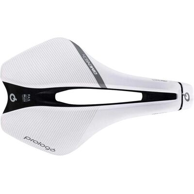 Selle VTT Prologo Nago Evo X8 CPC - Blanc - Noir - 135mm Large - Publicité Selle VTT Prologo Nago Evo X8 CPC - Blanc - Noir - 135mm Large - Publicité