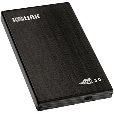 Carcasă externă Kolink pentru HDD/SSD - Negru - Carcasă de stocare Carcasă externă Kolink pentru HDD/SSD - Negru - Carcasă de stocare
