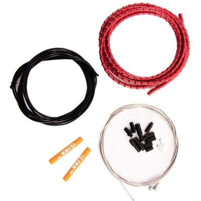 Kit de Câbles de Frein Alligator 5.5 mm - Pour Vélos de Route Shimano/Sram - Publicité Kit de Câbles de Frein Alligator 5.5 mm - Pour Vélos de Route Shimano/Sram - Publicité