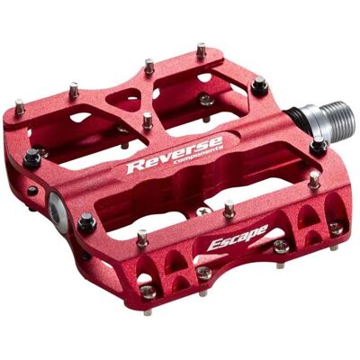 Pedale piattaforma Reverse rosso per MTB Pedale piattaforma Reverse rosso per MTB