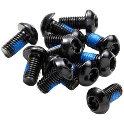 Reverse Components Disc Rotor Bolt Set - Black - Bike Parts Reverse Components Disc Rotor Bolt Set - Black - Bike Parts