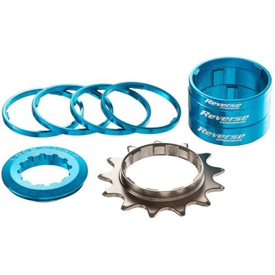 Kit di Conversione Shimano HG Semplice in Blu per Bicicletta Kit di Conversione Shimano HG Semplice in Blu per Bicicletta