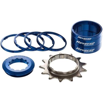 Reverse Components 13T Blue Single Speed Kit - Single Speed Reverse Components 13T Blue Single Speed Kit - Single Speed