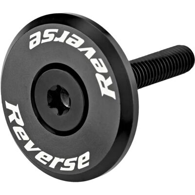 Reverse Components M6 x 32 mm Black Bike Top Cap - Bike Top Cap Reverse Components M6 x 32 mm Black Bike Top Cap - Bike Top Cap