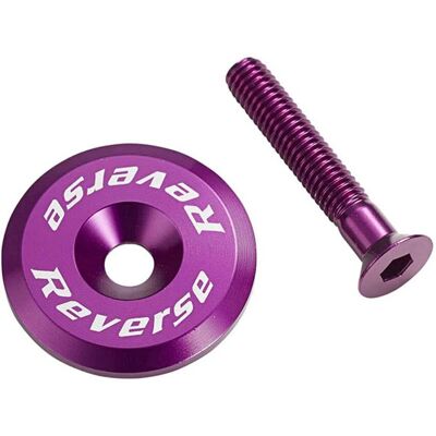 Reverse Components Top Cap - Purple - M6/32mm - Top Cap Reverse Components Top Cap - Purple - M6/32mm - Top Cap