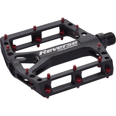 Pedale Reverse Components Black ONE - MTB, Alluminio CNC, 9/16 Pedale Reverse Components Black ONE - MTB, Alluminio CNC, 9/16