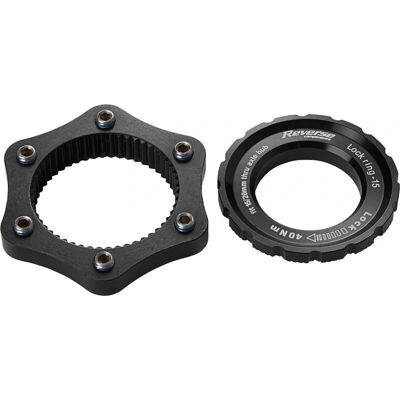 Reverse Components Centerlock Adapter - Black - Bike Part Reverse Components Centerlock Adapter - Black - Bike Part