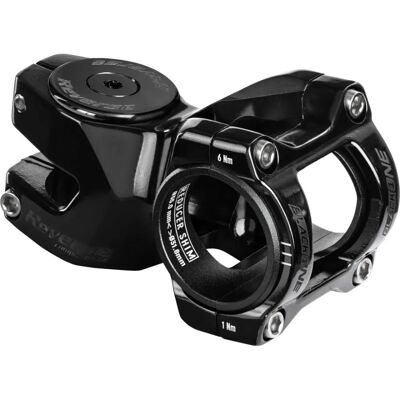 Reverse Components Titanium D-2 Handlebar Stem - Black / 50mm / 31.8mm / 35mm Reverse Components Titanium D-2 Handlebar Stem - Black / 50mm / 31.8mm / 35mm