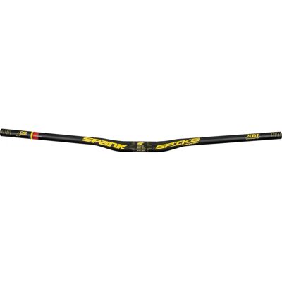 Handlebar Spank Spike 800 - Zwart / Geel - 31.8mm - 800mm - Downhill Handlebar Spank Spike 800 - Zwart / Geel - 31.8mm - 800mm - Downhill