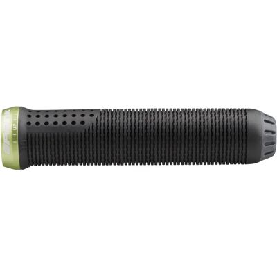 Poignées Spank Spike 30 pour VTT - Noir, Vert - 145mm - Publicité Poignées Spank Spike 30 pour VTT - Noir, Vert - 145mm - Publicité