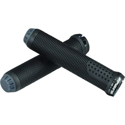 Poignées Spank Spike 33 - Noir-Gris - 145mm - Publicité Poignées Spank Spike 33 - Noir-Gris - 145mm - Publicité