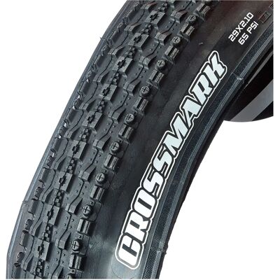 Pneu VTT Maxxis Crossmark TR - 60 TPI - Noir - 29" - Publicité Pneu VTT Maxxis Crossmark TR - 60 TPI - Noir - 29" - Publicité