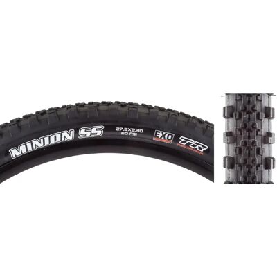 Maxxis Minion SS EXO TR 27.5" Pneus pliants - 27.5" 2.3" Noir - Publicité Maxxis Minion SS EXO TR 27.5" Pneus pliants - 27.5" 2.3" Noir - Publicité