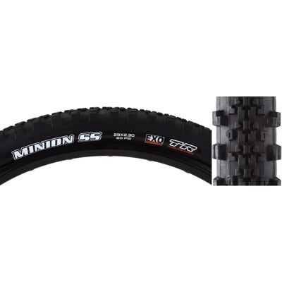 Maxxis Minion SS 29" 2.3" Black MTB Tyre - Tyres Maxxis Minion SS 29" 2.3" Black MTB Tyre - Tyres