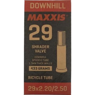 Maxxis Downhill 29 x 2.20/2.50 Câmara de ar - Preto Maxxis Downhill 29 x 2.20/2.50 Câmara de ar - Preto