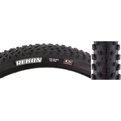 Maxxis Rekon 29x2.6 Opona - Trail, Czarna, 60 TPI Maxxis Rekon 29x2.6 Opona - Trail, Czarna, 60 TPI