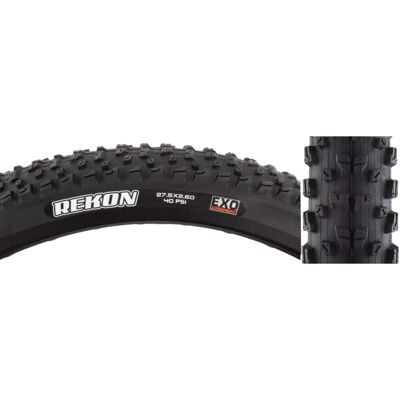 Opona Maxxis Rekon 27,5" Czarna 2.6 - Rower górski - Ochrona Trail Opona Maxxis Rekon 27,5" Czarna 2.6 - Rower górski - Ochrona Trail