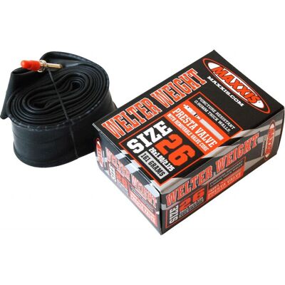 Maxxis Câmara Interna Welter Weight 700x33/50C - Preto - Estrada Maxxis Câmara Interna Welter Weight 700x33/50C - Preto - Estrada