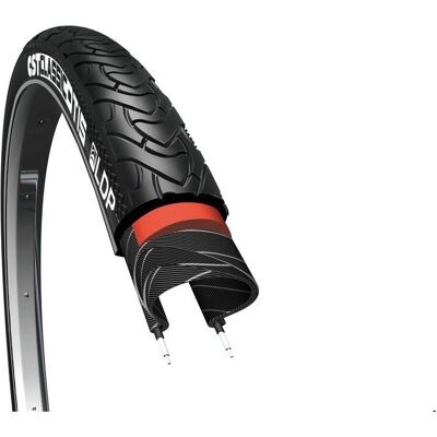 Neumático de bicicleta CST Otis 3 - Reflexivo, 28mm, Duradero Neumático de bicicleta CST Otis 3 - Reflexivo, 28mm, Duradero