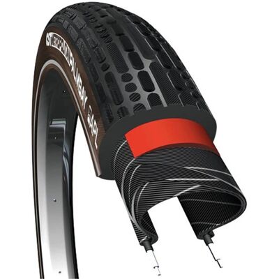 CST Palmbay 28 x 2.00 Zwart/Bruin Fietsband - Stad/Transport CST Palmbay 28 x 2.00 Zwart/Bruin Fietsband - Stad/Transport