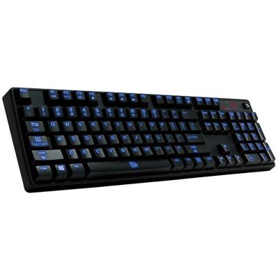 TT eSPORTS KB-PIZ-KLBLGR-01 Gaming-Tastatur - QWERTZ, Schwarz TT eSPORTS KB-PIZ-KLBLGR-01 Gaming-Tastatur - QWERTZ, Schwarz