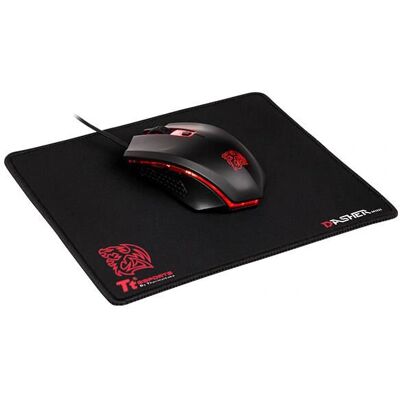 Souris et Tapis Gaming Tt eSPORTS Talon X - Ambidextre, 3200 DPI - Publicité Souris et Tapis Gaming Tt eSPORTS Talon X - Ambidextre, 3200 DPI - Publicité