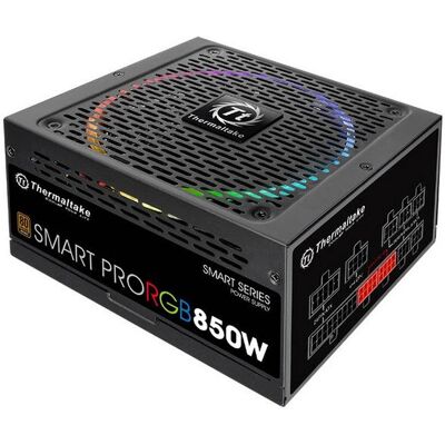 Zasilacz Thermaltake Smart Pro RGB 850W - Modułowy, 80 Plus Bronze Zasilacz Thermaltake Smart Pro RGB 850W - Modułowy, 80 Plus Bronze