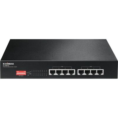Edimax ES-1008P V2 Netzwerkswitch - 8-Port Fast Ethernet PoE Edimax ES-1008P V2 Netzwerkswitch - 8-Port Fast Ethernet PoE