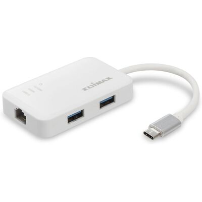 Edimax EU-4308 Station d'accueil pour ordinateur portable - Blanc - USB 3.2, Ethernet - Publicité Edimax EU-4308 Station d'accueil pour ordinateur portable - Blanc - USB 3.2, Ethernet - Publicité