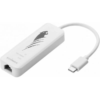 Edimax EU-4307 - Adapter sieciowy - USB-C 3.1 - 2.5GBase-T - Biały Edimax EU-4307 - Adapter sieciowy - USB-C 3.1 - 2.5GBase-T - Biały