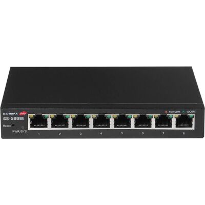 Edimax GS-5008E Managed Gigabit Ethernet Switch - Network Type Edimax GS-5008E Managed Gigabit Ethernet Switch - Network Type