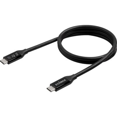 Edimax UC4 Model - 1m USB 4 Thunderbolt 3 Kabel Sort Edimax UC4 Model - 1m USB 4 Thunderbolt 3 Kabel Sort