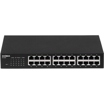 Edimax GS-1024 Gigabit Ethernet Switch - 24 Ports - Schwarz Edimax GS-1024 Gigabit Ethernet Switch - 24 Ports - Schwarz