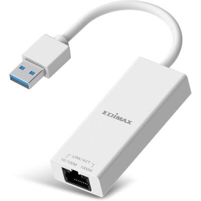 Adaptateur Ethernet Gigabit Edimax EU-4306 V2 - USB 3.2 Gen 1 Adaptateur Ethernet Gigabit Edimax EU-4306 V2 - USB 3.2 Gen 1