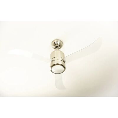 AireRyder Ceiling Fan Loft Nickel - Reversible 3-Speed Quiet AireRyder Ceiling Fan Loft Nickel - Reversible 3-Speed Quiet