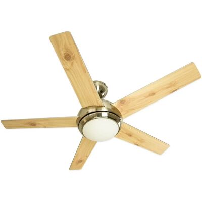 AireRyder FRESCO Ventilateur de plafond nickel brossé avec lumière et télécommande - Publicité AireRyder FRESCO Ventilateur de plafond nickel brossé avec lumière et télécommande - Publicité
