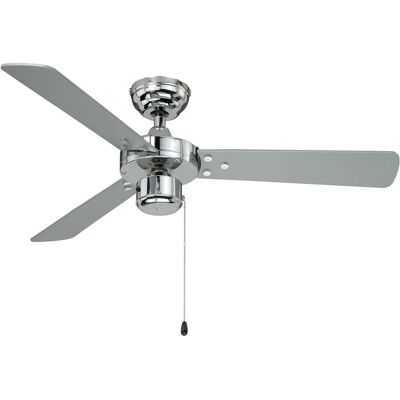 AireRyder Cyrus Chrome Reversible Ceiling Fan - Ceiling Fan AireRyder Cyrus Chrome Reversible Ceiling Fan - Ceiling Fan