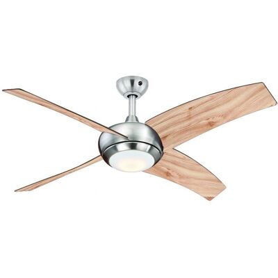 AireRyder Pine Ceiling Fan with LED & Remote - 122cm - Quiet & Stylish AireRyder Pine Ceiling Fan with LED & Remote - 122cm - Quiet & Stylish