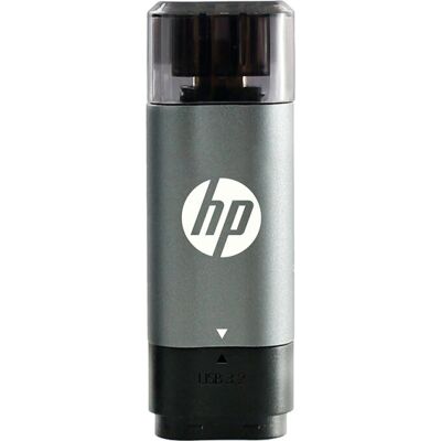 Pen Drive USB PNY 256GB - Dual USB 3.2 - Cinza Pen Drive USB PNY 256GB - Dual USB 3.2 - Cinza