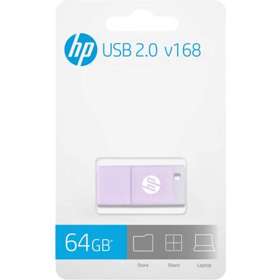 AION HP V168 Unidad Flash USB 64GB Rosa AION HP V168 Unidad Flash USB 64GB Rosa