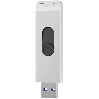 Clé USB HP 64GB - Argent - Publicité Clé USB HP 64GB - Argent - Publicité