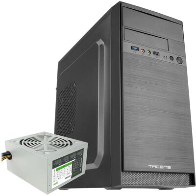 Tacens AC4500 Mini-Tower Schwarz 500 W PC-Gehäuse Tacens AC4500 Mini-Tower Schwarz 500 W PC-Gehäuse