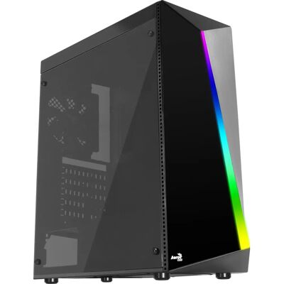 Aerocool Shard Midi Tower Gehäuse - Schwarz Aerocool Shard Midi Tower Gehäuse - Schwarz