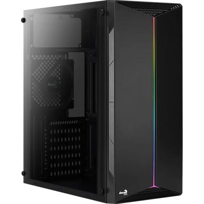 Aerocool Split Mini-ITX ATX PC-Gehäuse - Schwarz Aerocool Split Mini-ITX ATX PC-Gehäuse - Schwarz