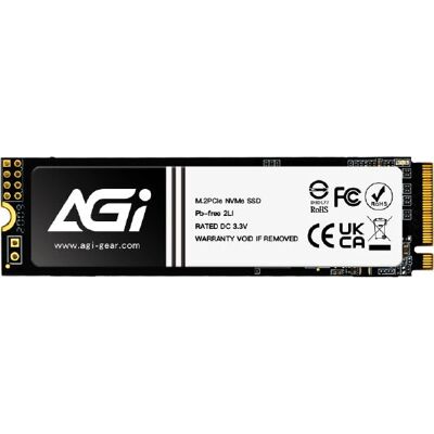 AGI Technology AI298 1 TB M.2 PCIe NVMe SSD - Almacenamiento rápido AGI Technology AI298 1 TB M.2 PCIe NVMe SSD - Almacenamiento rápido