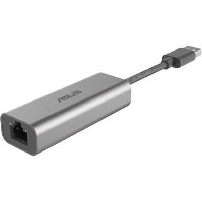 Adaptateur Ethernet ASUS USB-C2500 - 2,5 Gbps - Publicité Adaptateur Ethernet ASUS USB-C2500 - 2,5 Gbps - Publicité
