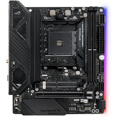 ASUS ROG Crosshair VIII Impact - AMD X570 Motherboard - Black - Gamers ASUS ROG Crosshair VIII Impact - AMD X570 Motherboard - Black - Gamers